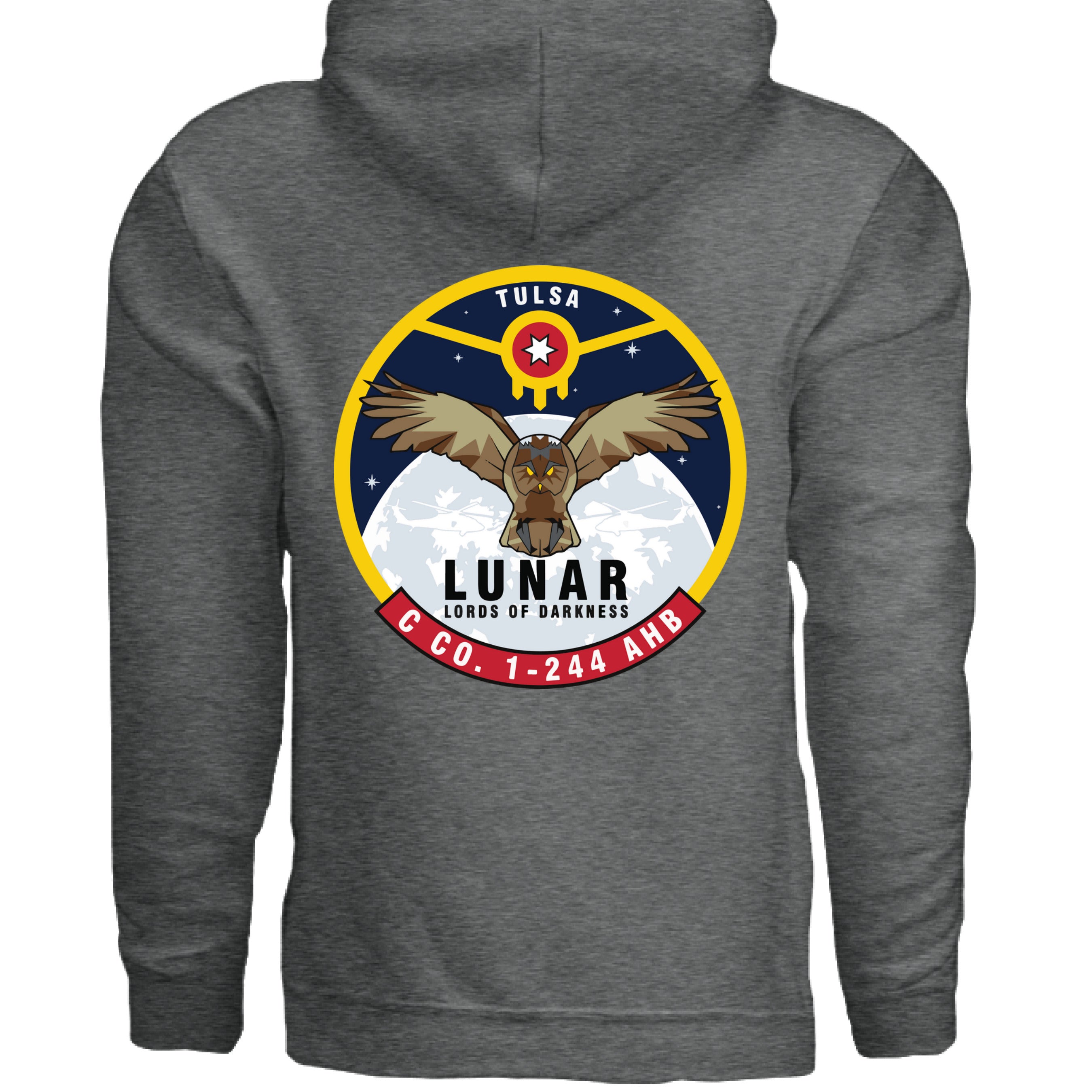 Charcoal Heather - BACK